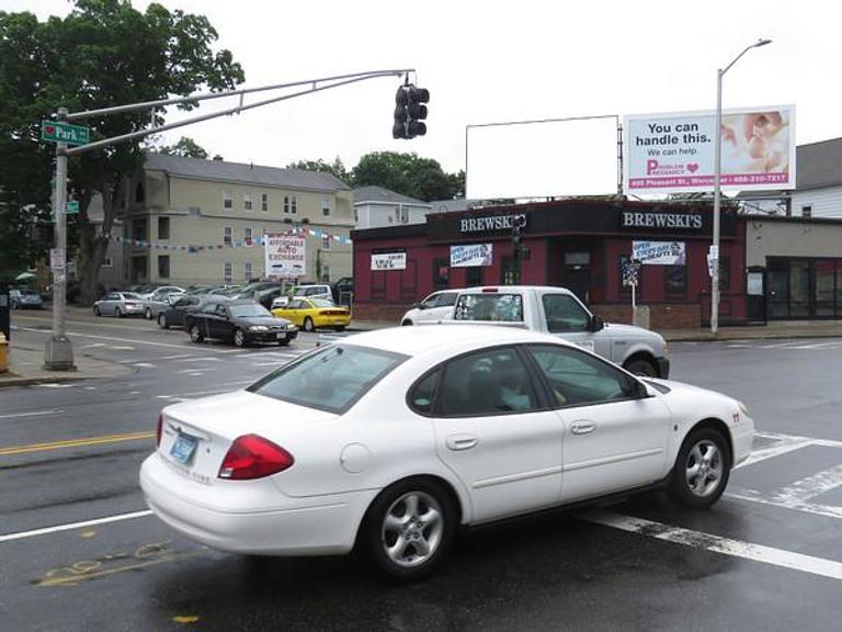 Photo of a billboard in East Brookfield