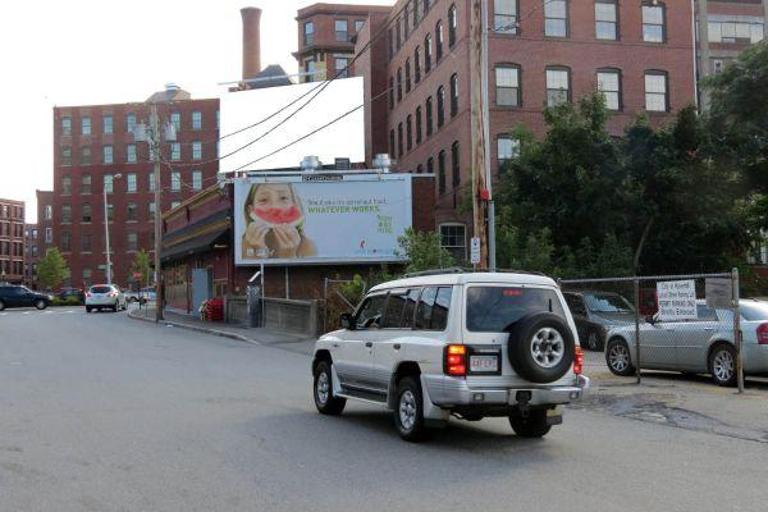 Photo of an outdoor ad in Haverhill