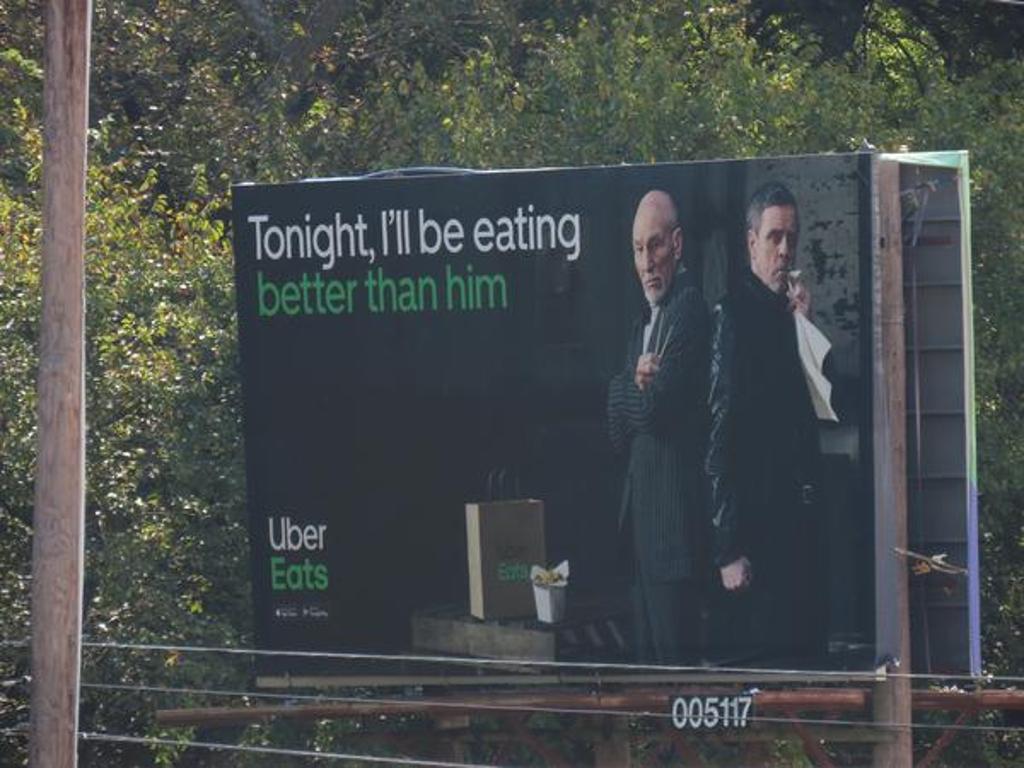 Photo of an outdoor ad in Allen
