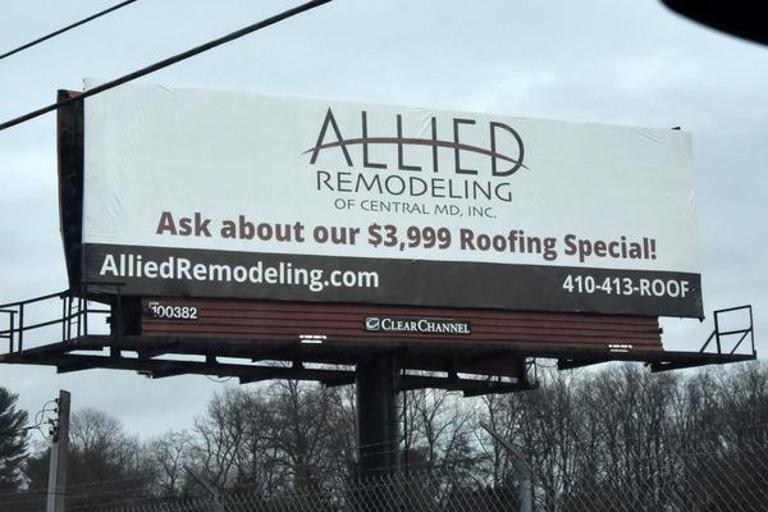 Photo of a billboard in Bel Air