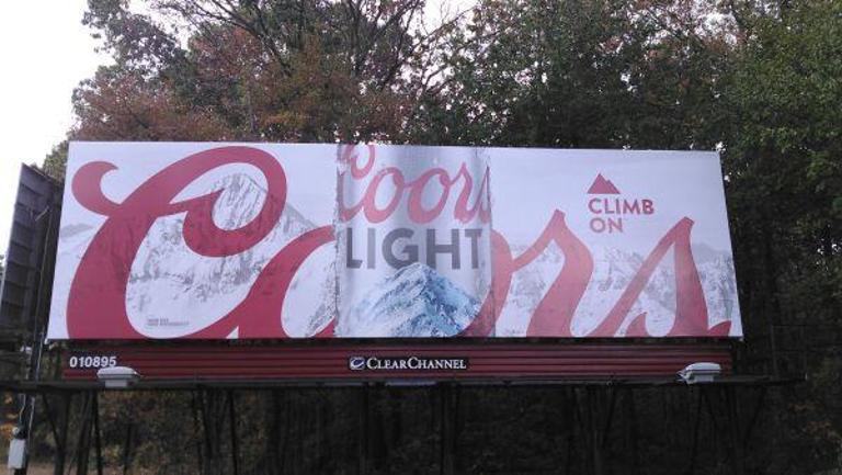 Photo of a billboard in Ewan