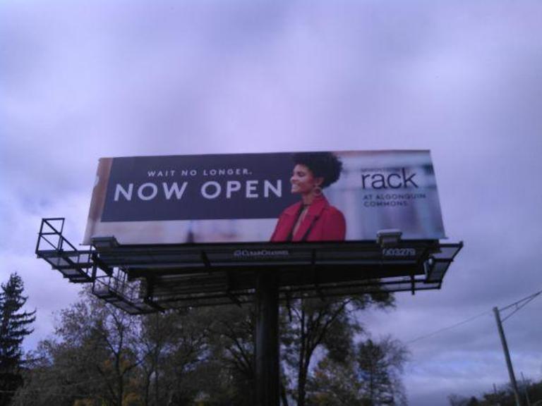 Photo of a billboard in Gilberts