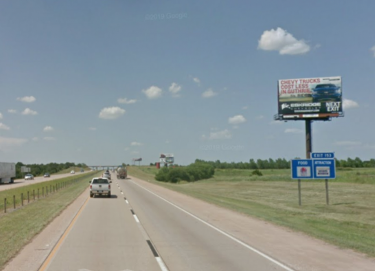 Photo of a billboard in Guthrie