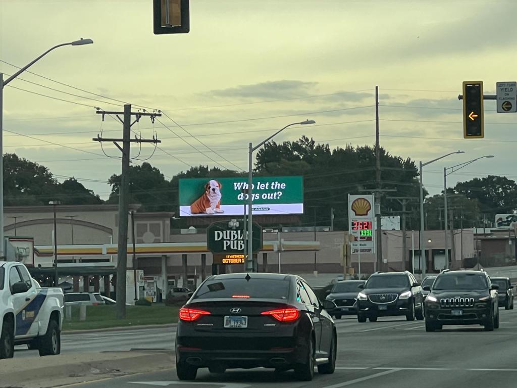 Photo of a billboard in Chatham