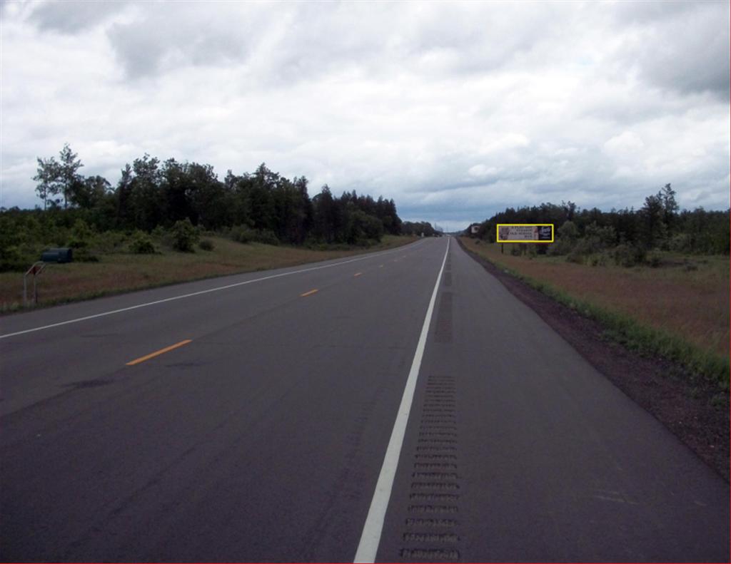 Photo of a billboard in Backus