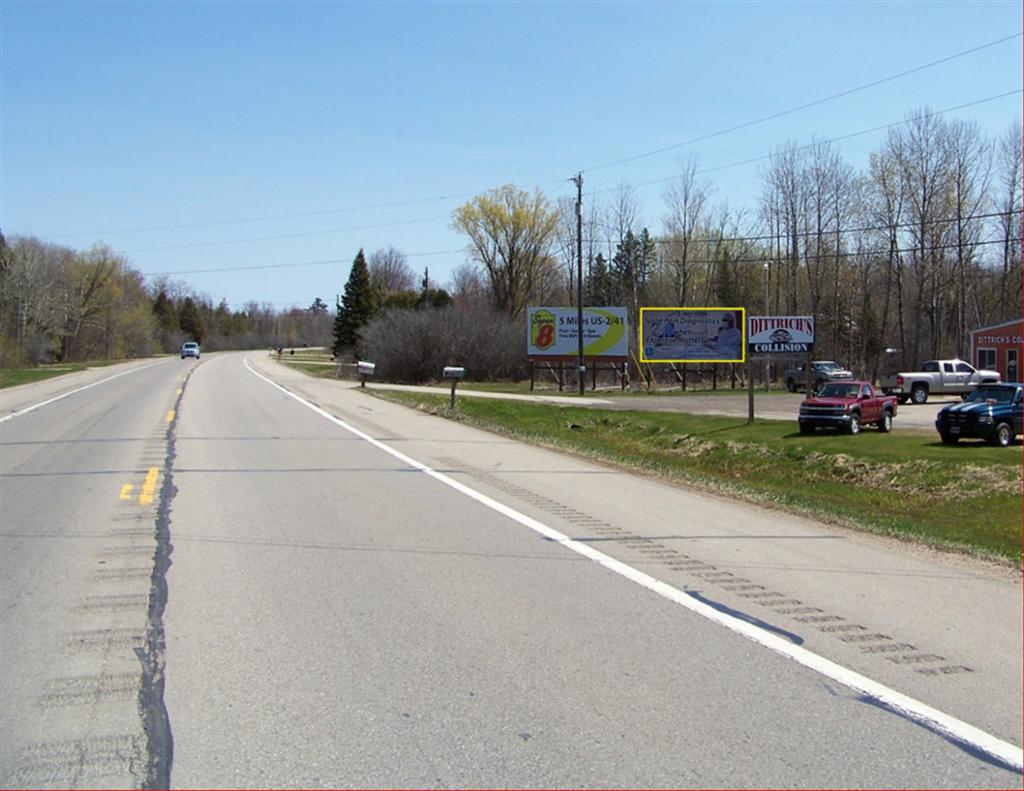 Photo of a billboard in Cedar River