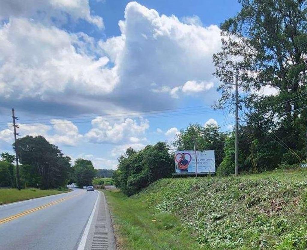 Photo of a billboard in Grantville