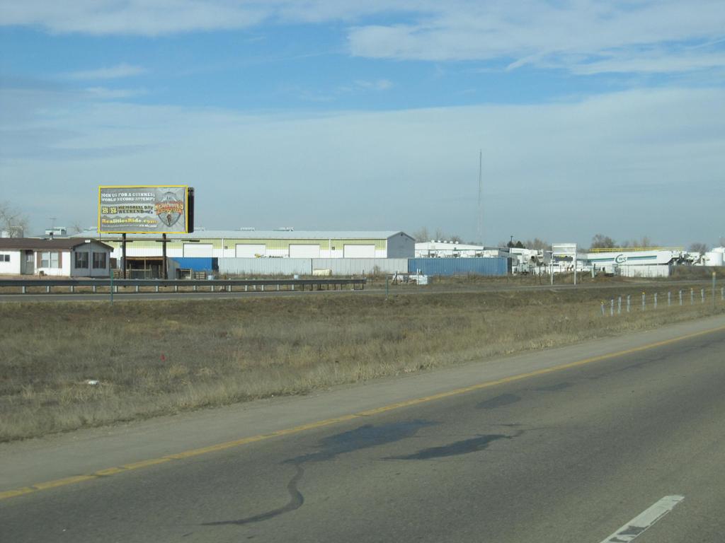 Photo of a billboard in Milliken