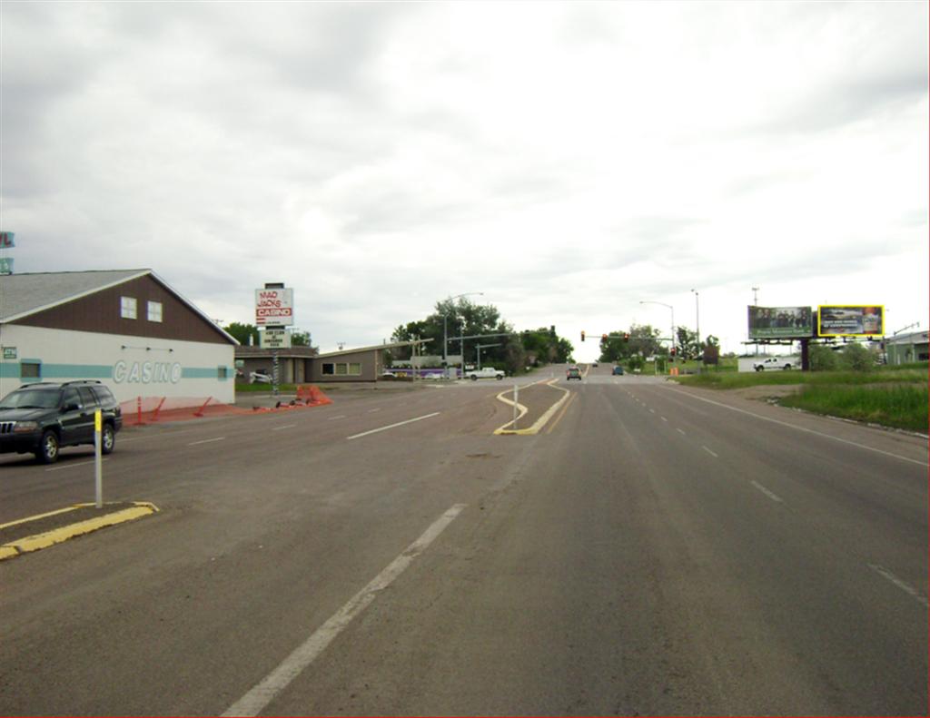 Photo of a billboard in Geyser