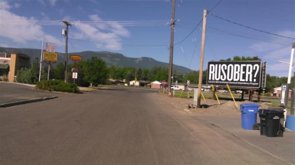Photo of a billboard in Big Timber