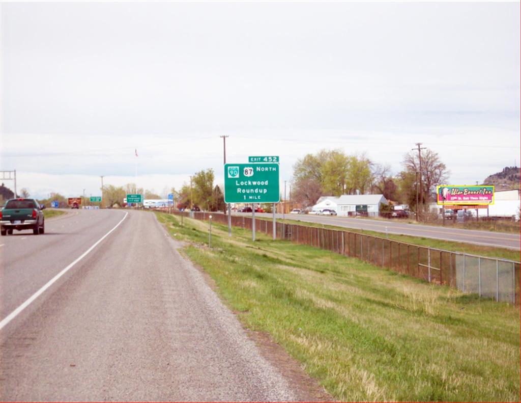 Photo of a billboard in Bighorn