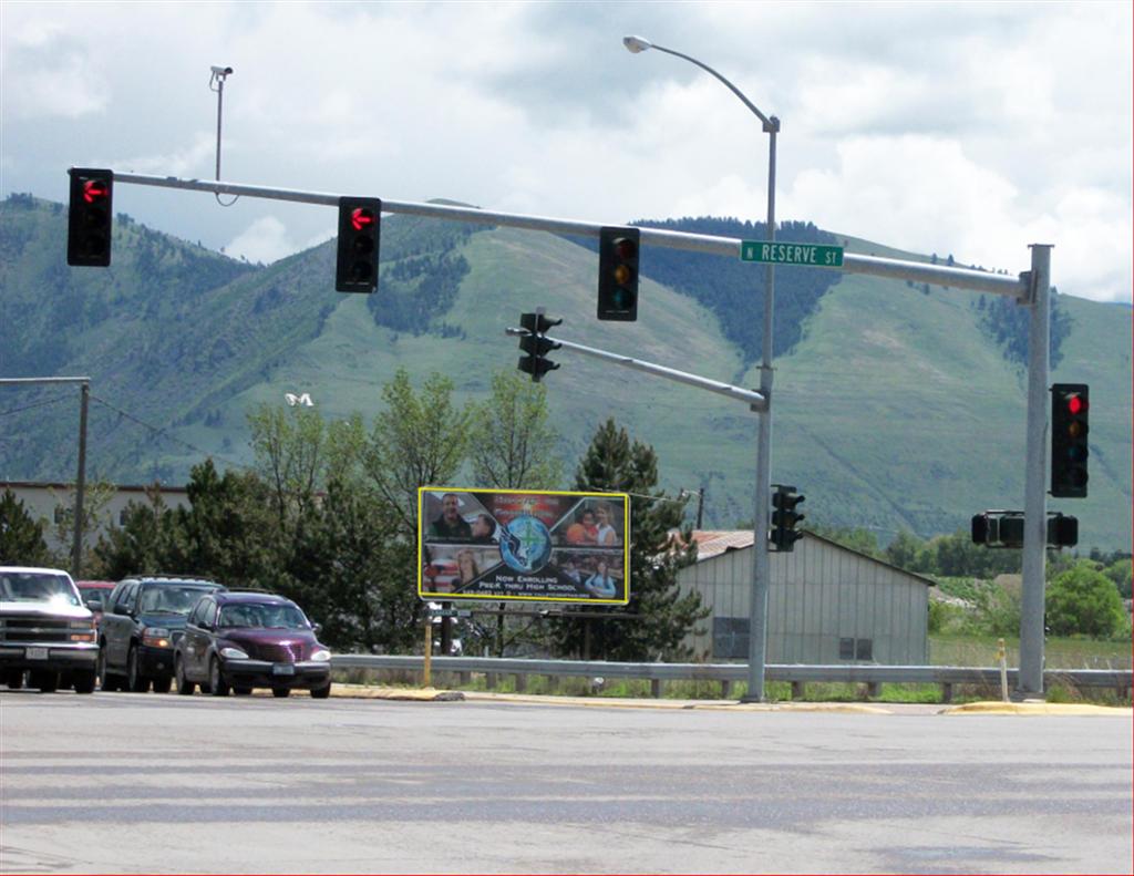 Photo of an outdoor ad in Missoula
