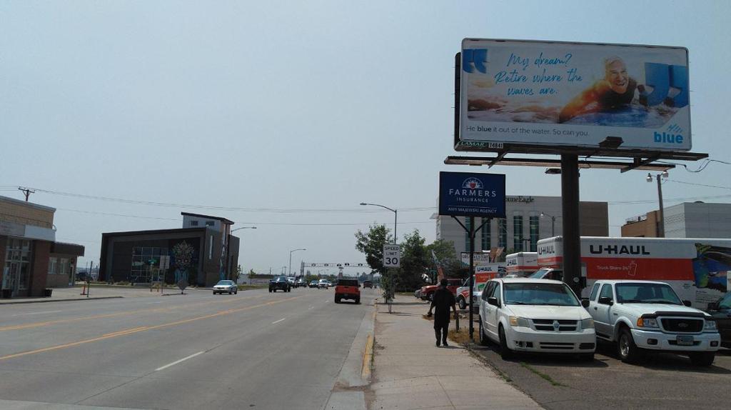 Photo of an outdoor ad in Cheyenne