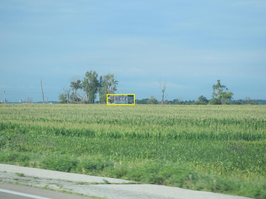 Photo of a billboard in Correctionvle