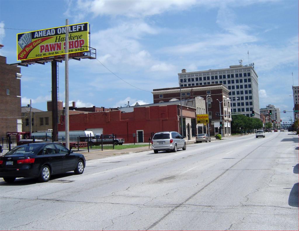 Photo of an outdoor ad in Davenport