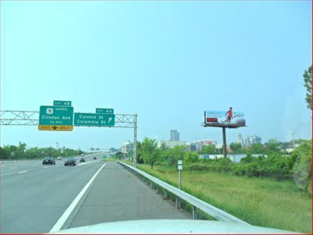 Photo of an outdoor ad in Albany