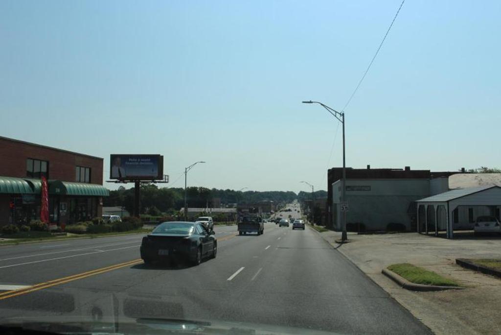 Photo of an outdoor ad in Gastonia