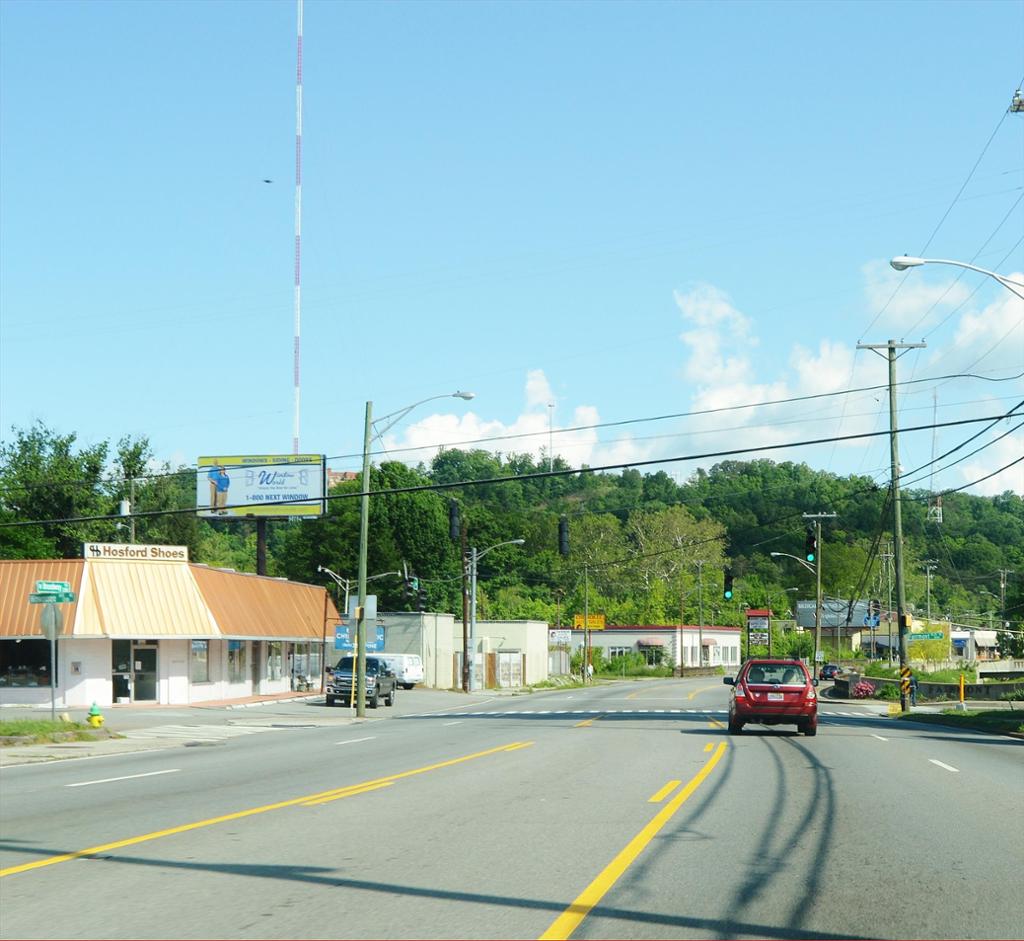 Photo of an outdoor ad in Knoxville