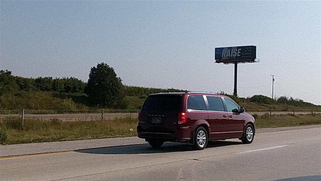 Photo of a billboard in Gravity