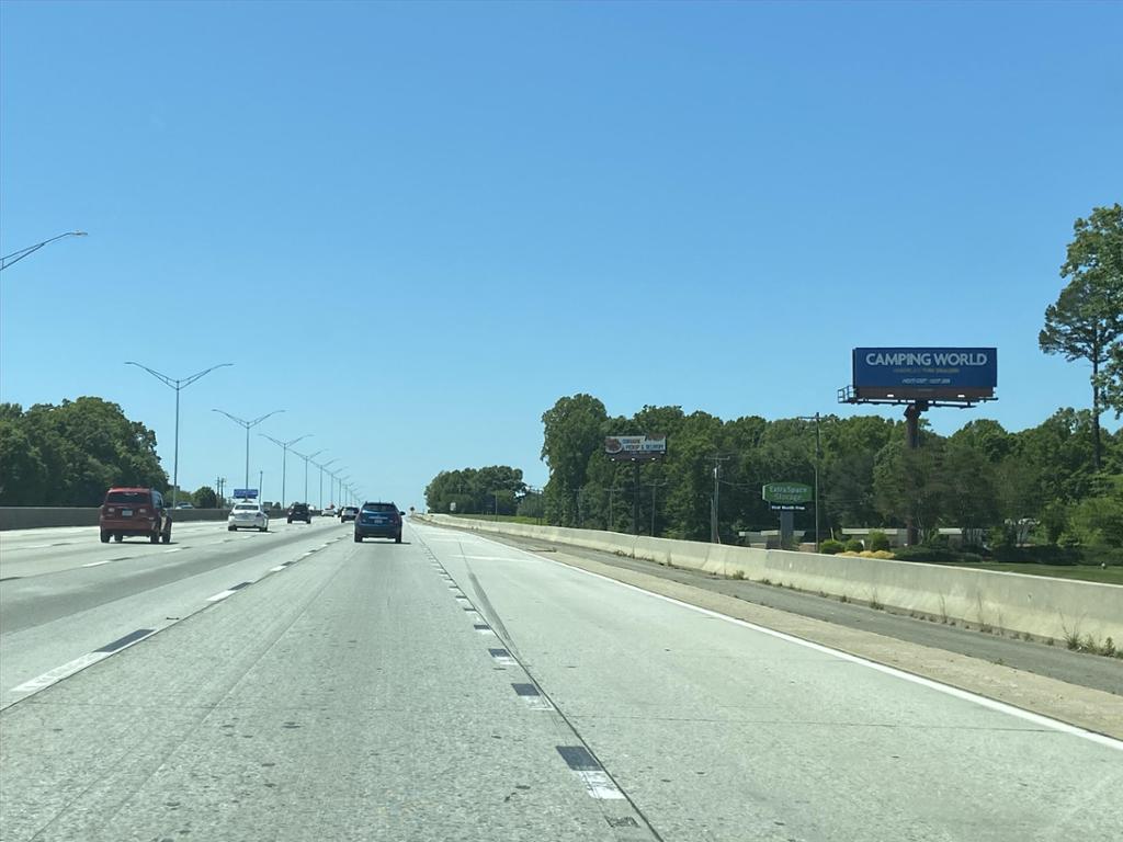 Photo of an outdoor ad in Greensboro