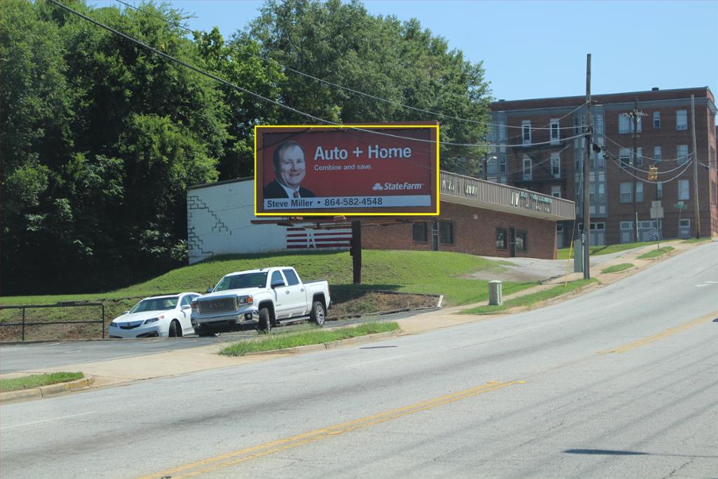 Photo of an outdoor ad in Spartanburg