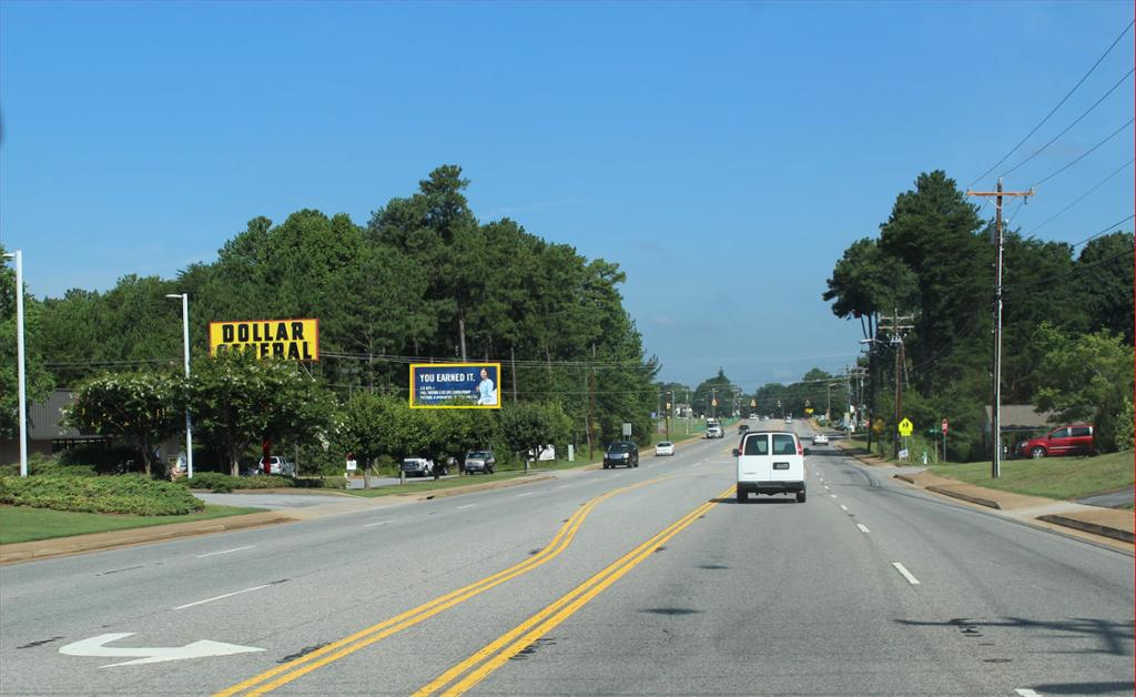 Photo of a billboard in Wellford
