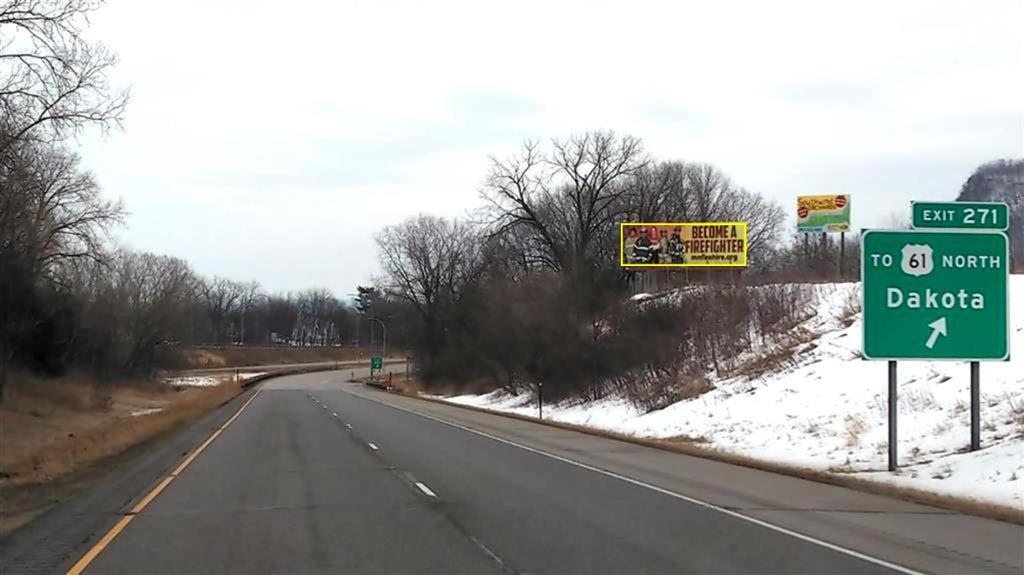 Photo of a billboard in Hokah
