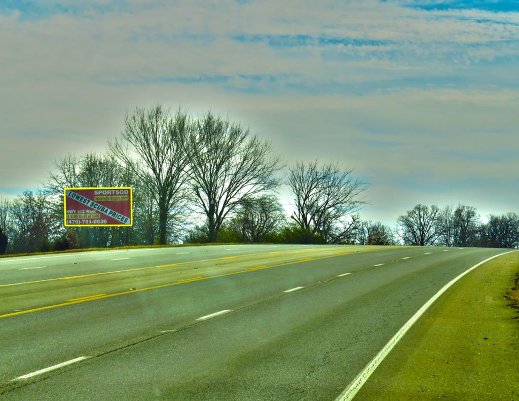 Photo of an outdoor ad in Rogers