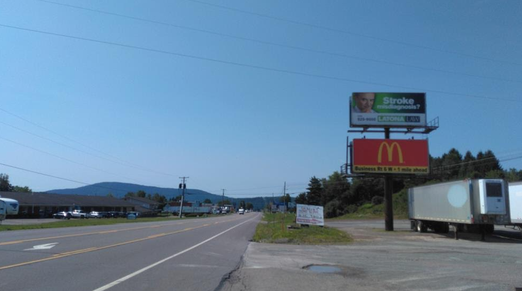 Photo of a billboard in Meshoppen
