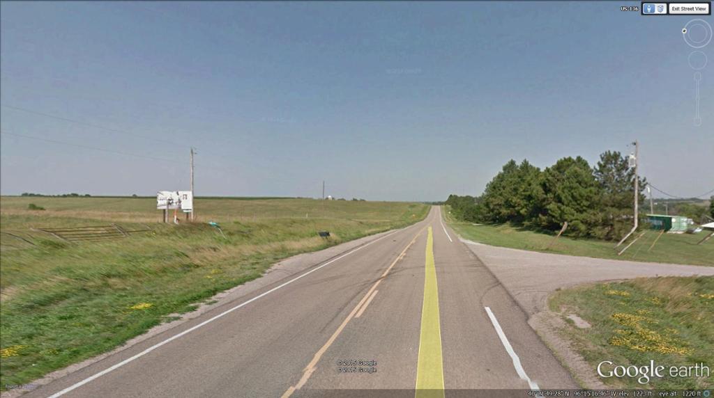 Photo of a billboard in Burchard