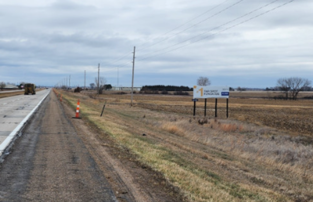 Photo of a billboard in Platte Center