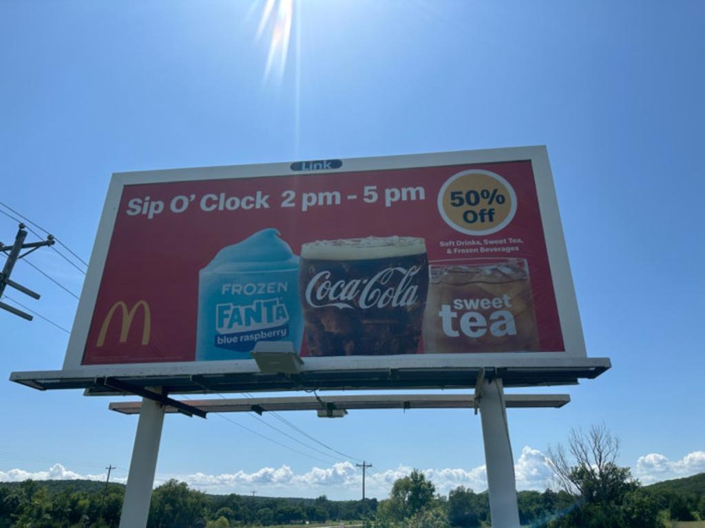 Photo of a billboard in Foraker