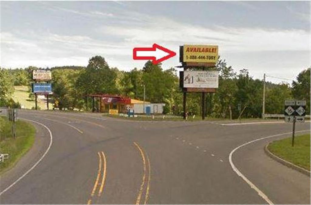 Photo of a billboard in Mouth Wilson