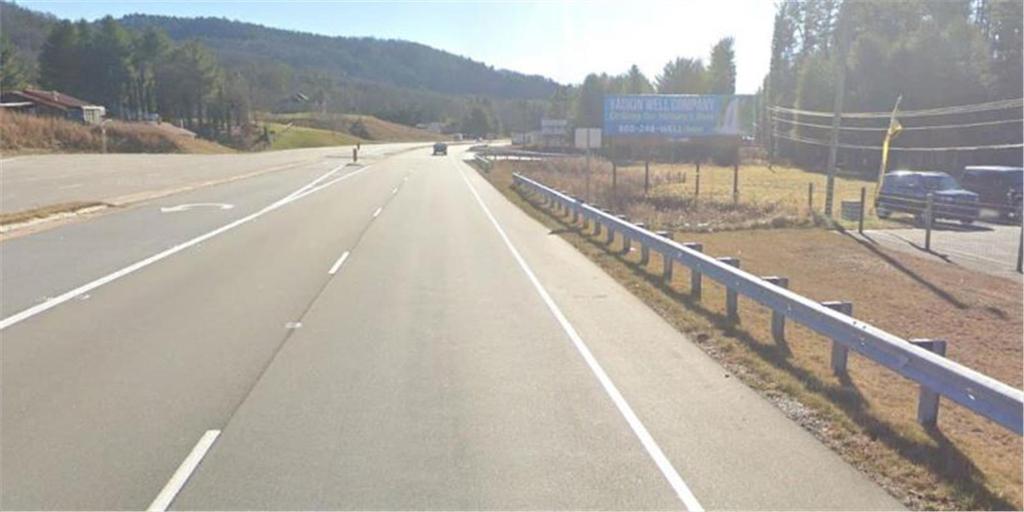 Photo of a billboard in Jonas Ridge
