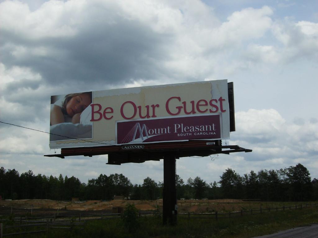 Photo of a billboard in Canadys