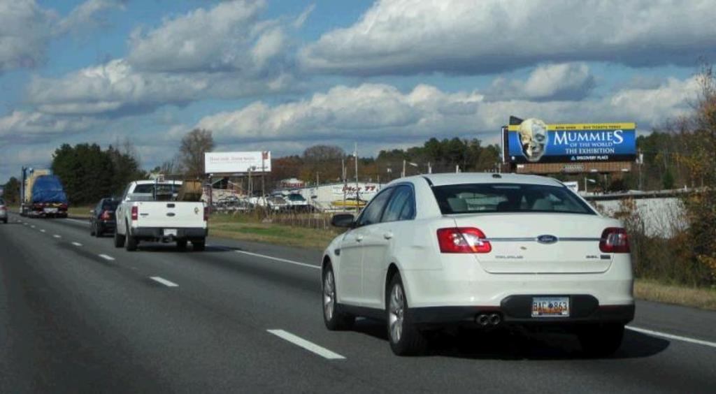 Photo of a billboard in Huntersville