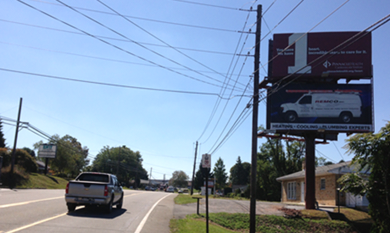 Photo of a billboard in Elizabethvle