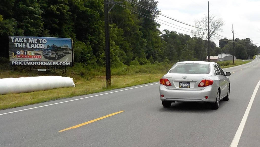 Photo of a billboard in New Entrprise