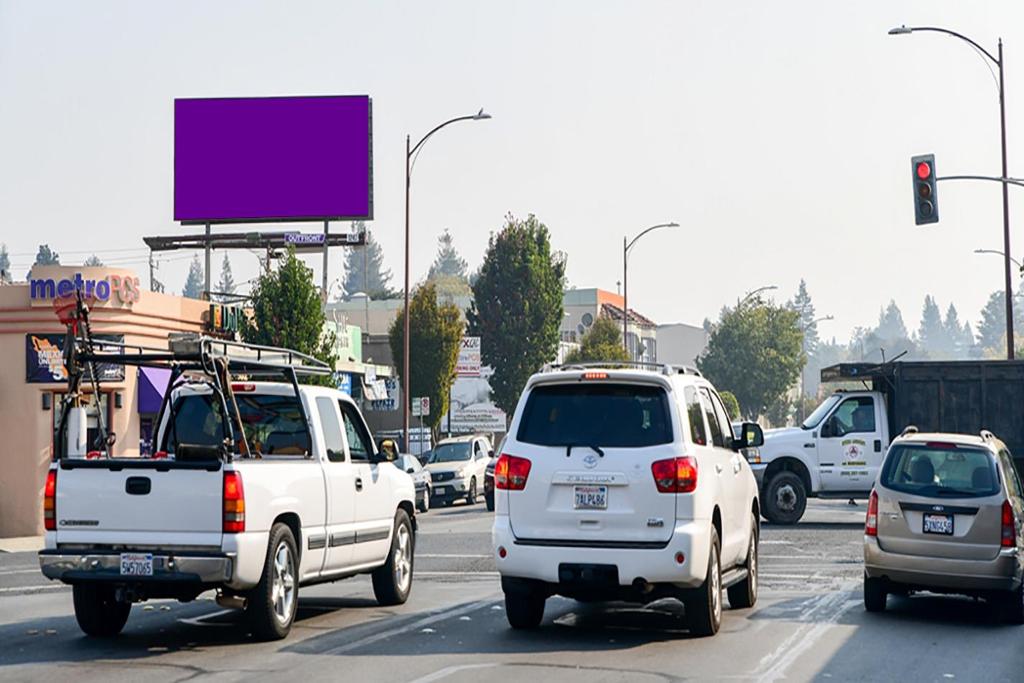 Photo of a billboard in Menlo Park