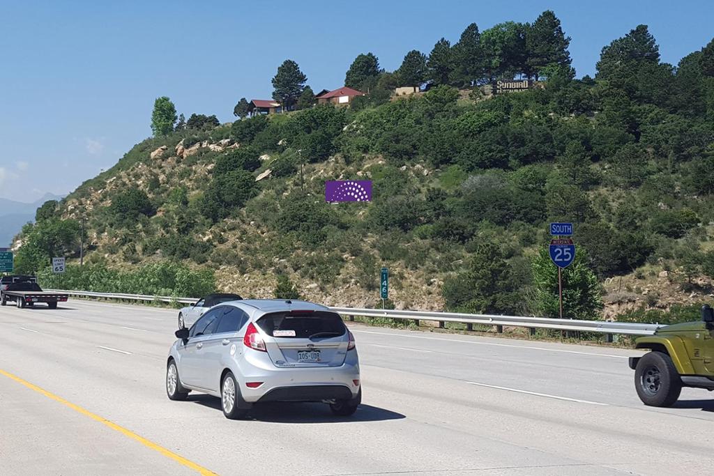 Photo of a billboard in Woodland Park