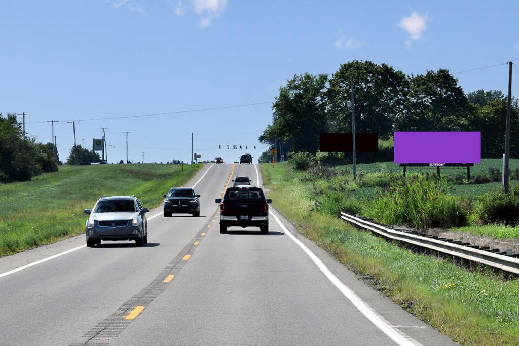 Photo of a billboard in North Benton