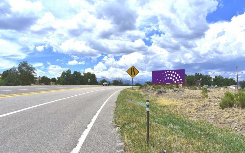 Photo of a billboard in Saguache