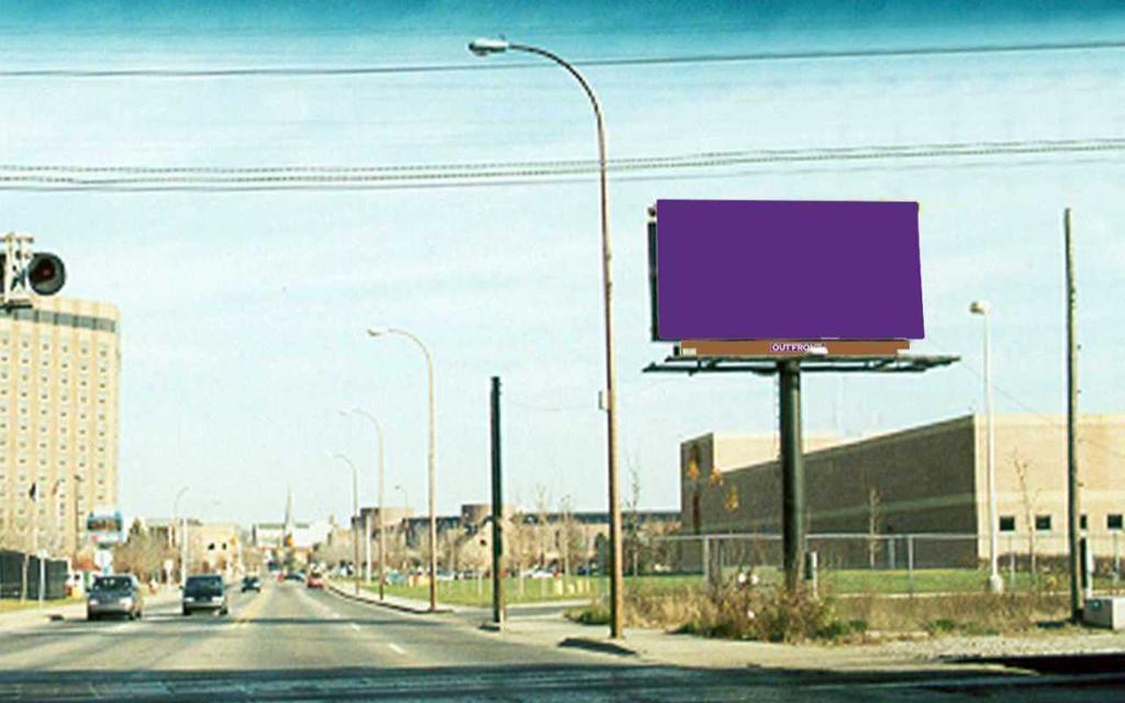 Photo of an outdoor ad in Battle Creek