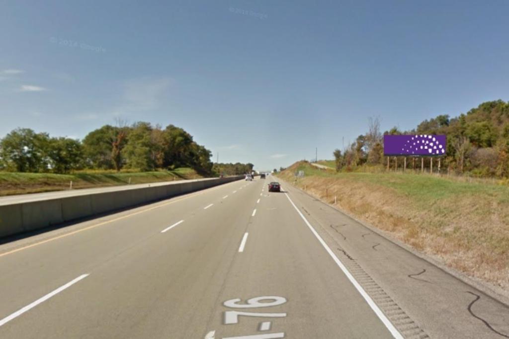 Photo of a billboard in Laughlintown