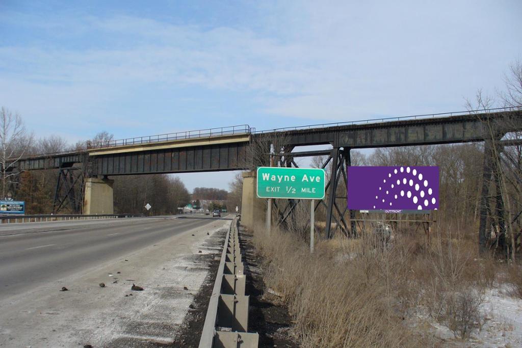 Photo of a billboard in Lucerne Mines