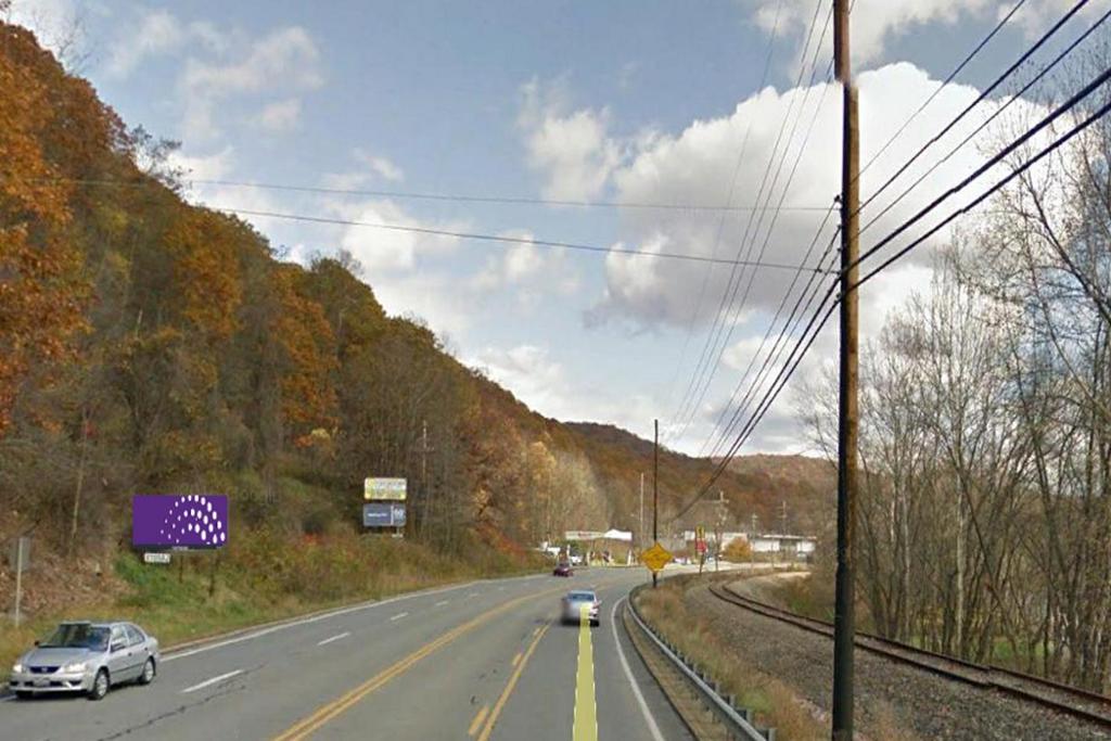 Photo of a billboard in Pleasantville