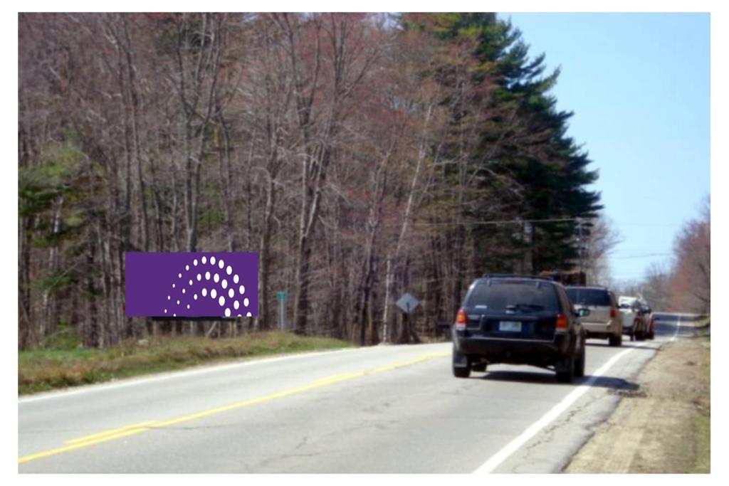 Photo of a billboard in Meredith