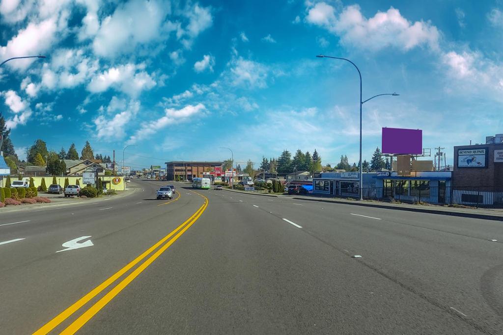 Photo of an outdoor ad in Everett