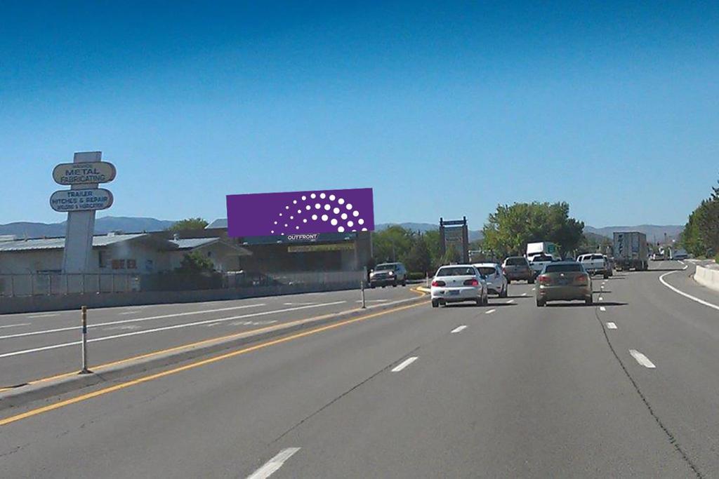 Photo of an outdoor ad in Sparks