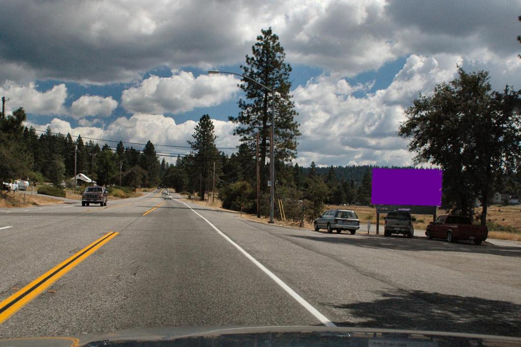 Photo of a billboard in Oregon House